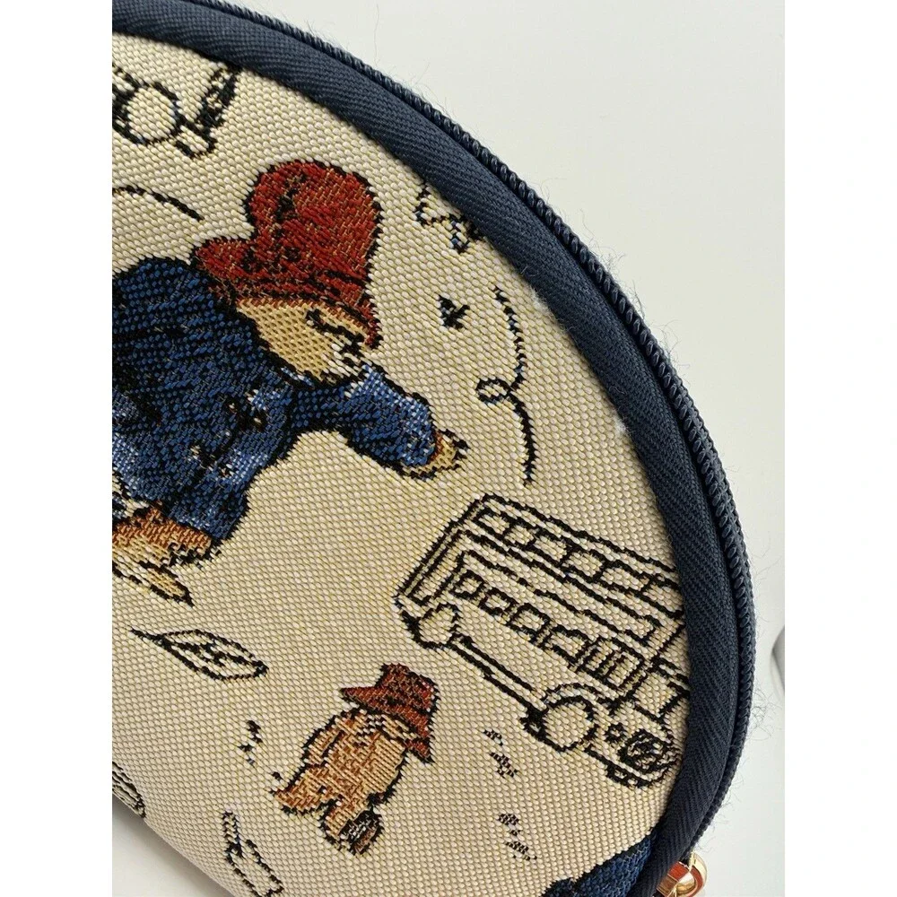 Tapestry Cosmetic Bag Paddington Bear Design Toiletry Make Up Organiser Pouch